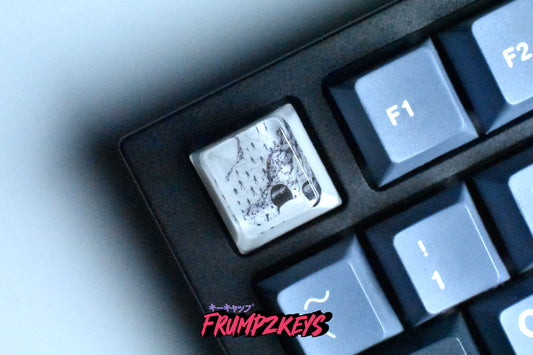 "The Enigma of Amigara Fault" Junji Ito Keycap