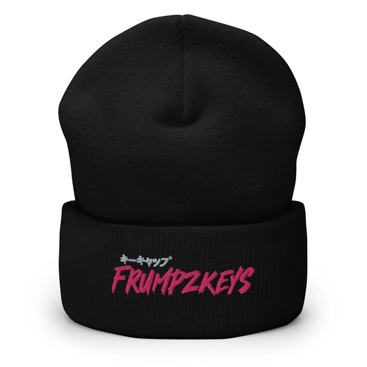 frumpzkeys logo beanie